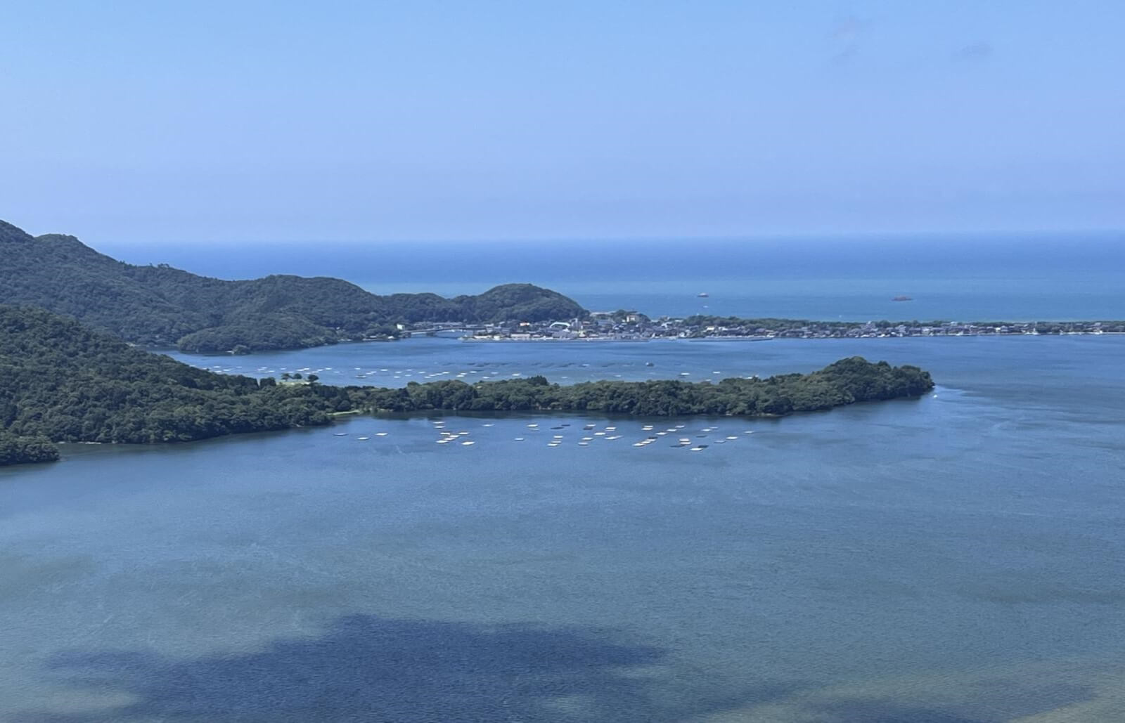 久美浜　カキの養殖景観